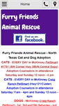 Mobile Screenshot of furryfriendsanimalrescue.org